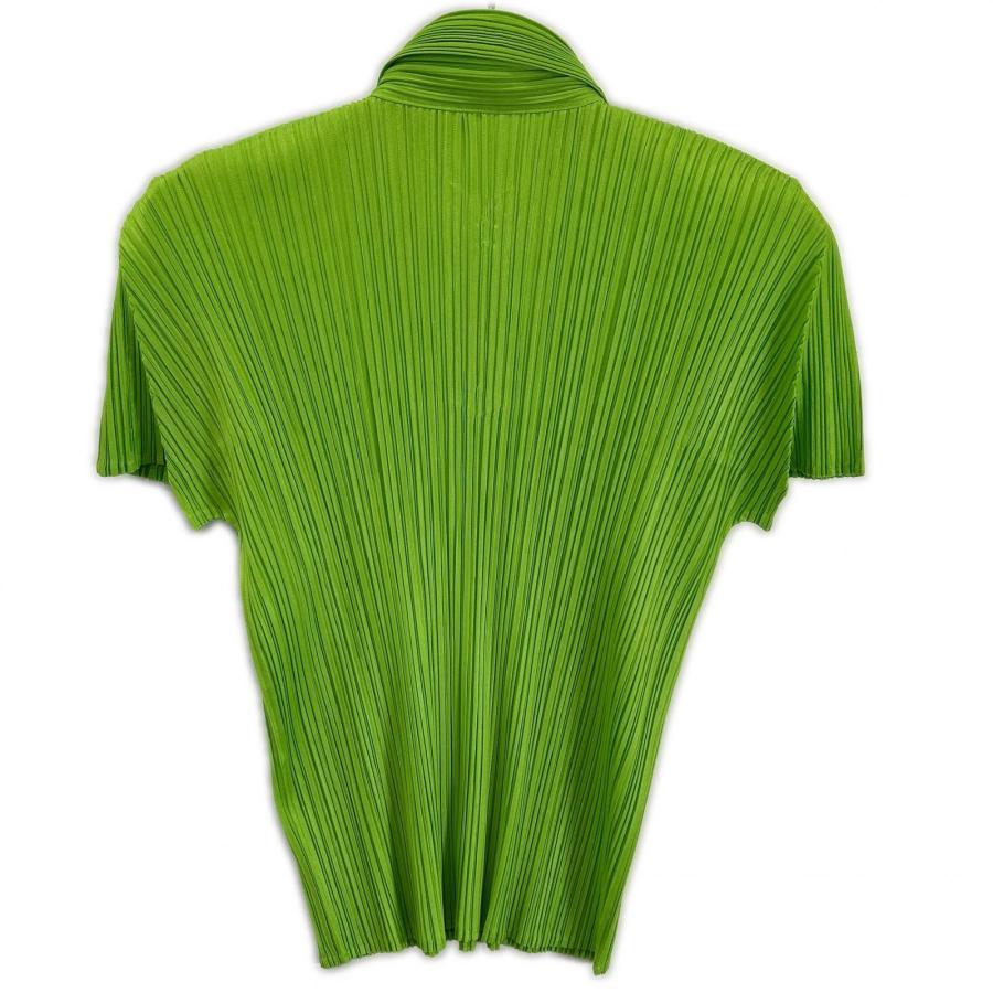 PLEATS PLEASE（プリーツ プリーズ） 美品/ PP61-JK208 ライトグリーン