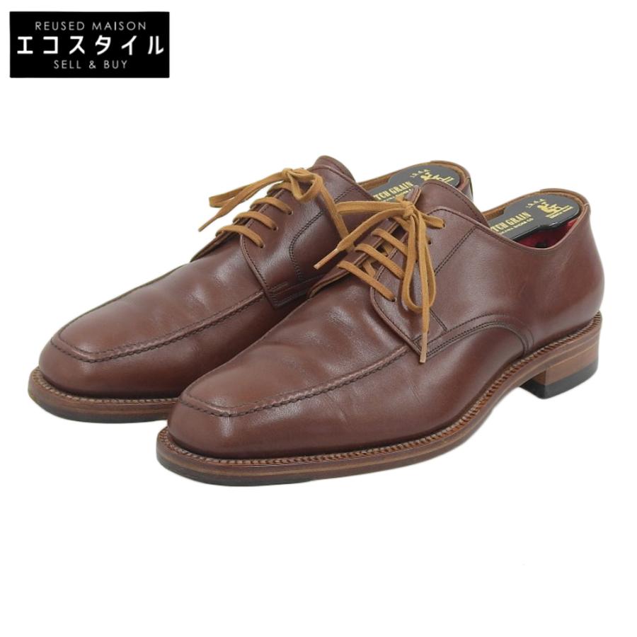 美品✨SCOTCHGRAIN スコッチグレイン 革靴Uチップ 外羽根 25.5 スコッチグレイン（SCOTCH GRAIN） 匠 外羽根 Uチップシューズ メンズ