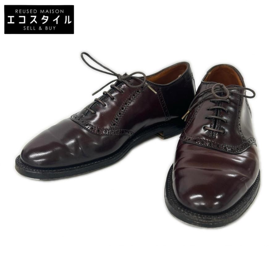 Alden 994 Cordovan サドルシューズ US8D オールデン ALDEN（オールデン） 994 シェルコードバン プレーントゥ サドル