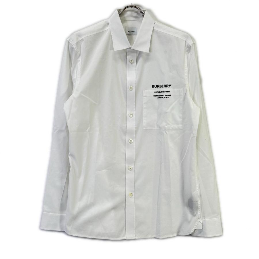 BURBERRY（バーバリー） 8050263 ホワイト コットン混 ホースフェリー 