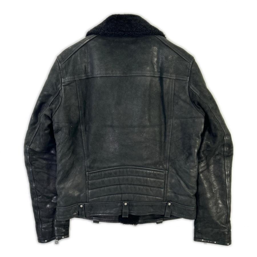 DIESEL BlackGold ディーゼルブラックゴールド ブラック シープスキン