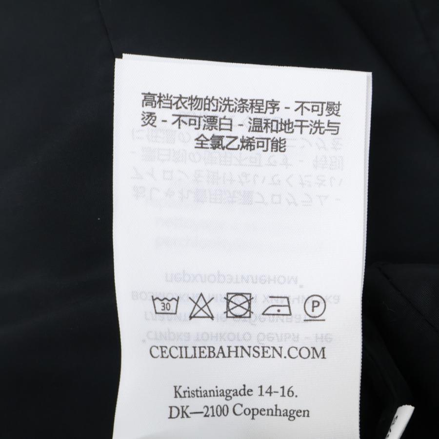 Cecilie Bahnsen セシリーバンセン EDI-0009 ブラック AMALIE DRESS