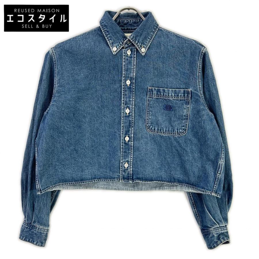 CELINE（セリーヌ） 2T187459N ブルー コットン100 ユニオンオーシャン