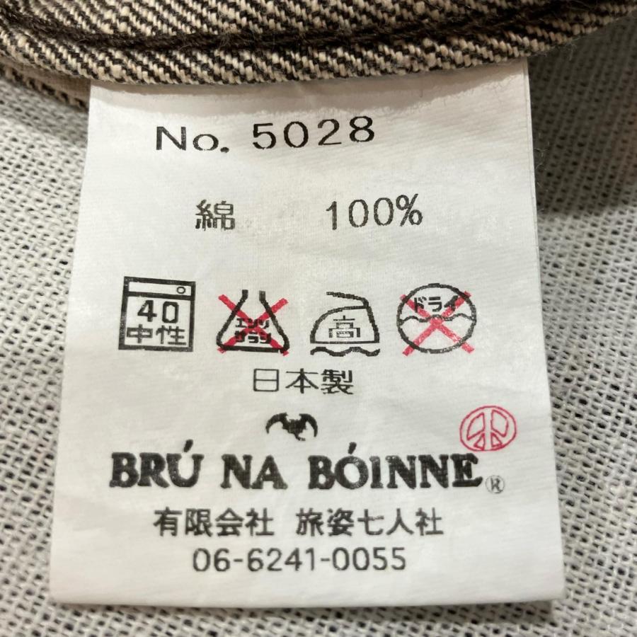 BRU NA BOINNE（ブルーナボイン） 5028 グレー コットン ワン