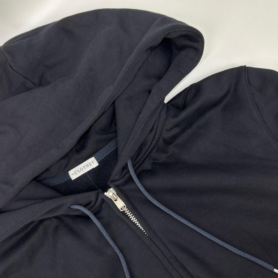 CLOTHET クロスクローゼット CLP-70029 ネイビー Urake Zip Up Hoodie