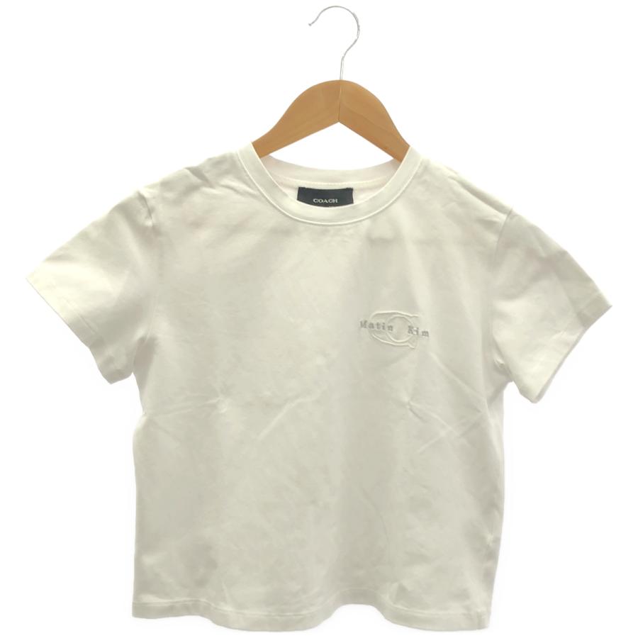 COACH（コーチ） 【×Martin Kim】ホワイト ワックスド クロップド T