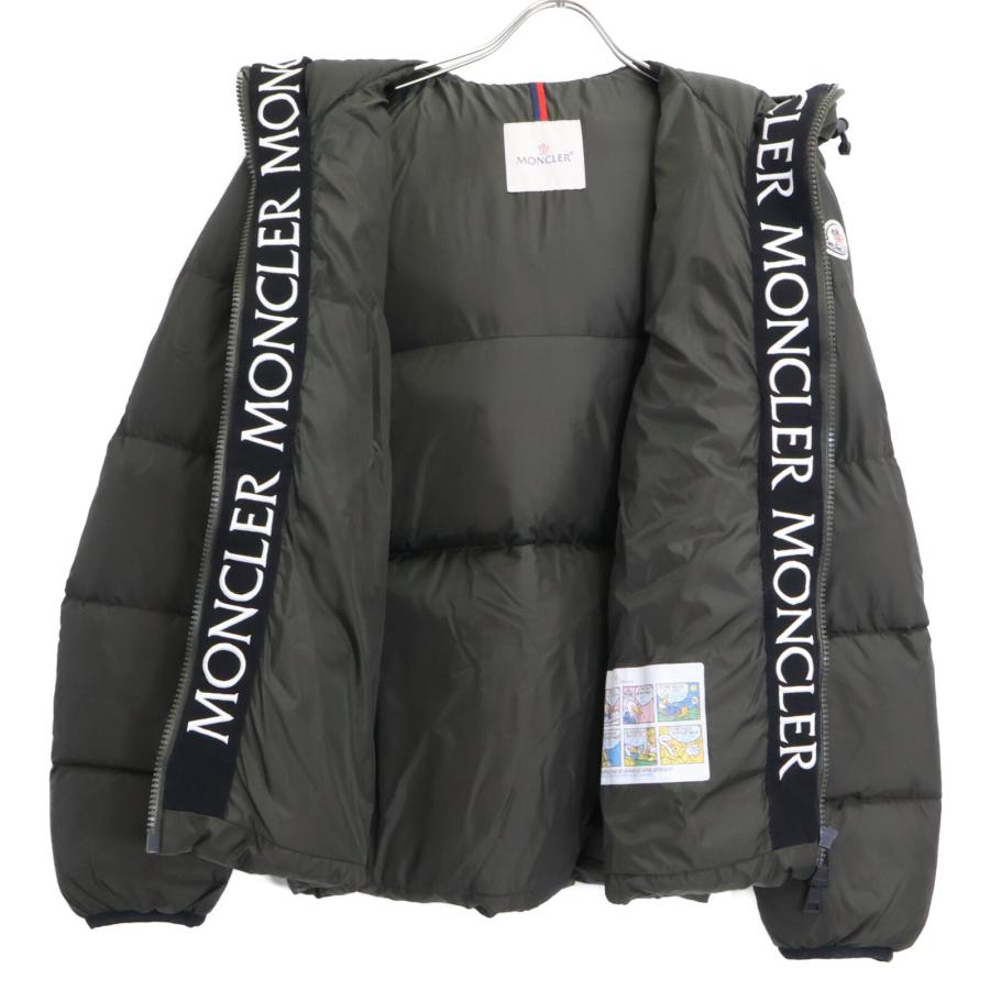 MONCLER モンクレール 【美品】MONTCLAR モンクラ 内側ロゴ刺繍グログランテープ フーディダウンジャケット 2 MONCLER（モンクレール） 美品/ MONTCLAR モンクラ 内側ロゴ刺繍