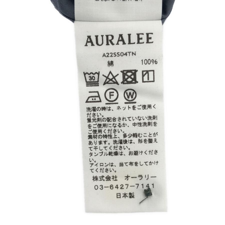 AURALEE（オーラリー） 22SS A22SS04TN ダークブルーグレー WASHED