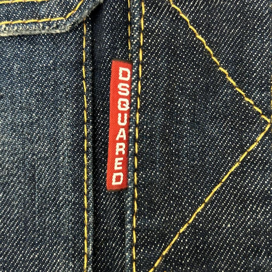 DSQUARED2（ディースクエアード） S71AM0500 インディゴ ダメージ加工