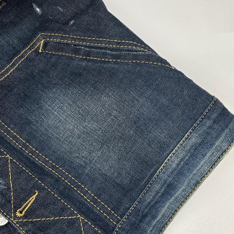 DSQUARED2（ディースクエアード） S71AM0500 インディゴ ダメージ加工