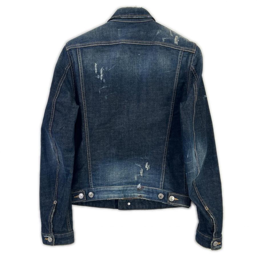 DSQUARED2（ディースクエアード） S71AM0500 インディゴ ダメージ加工