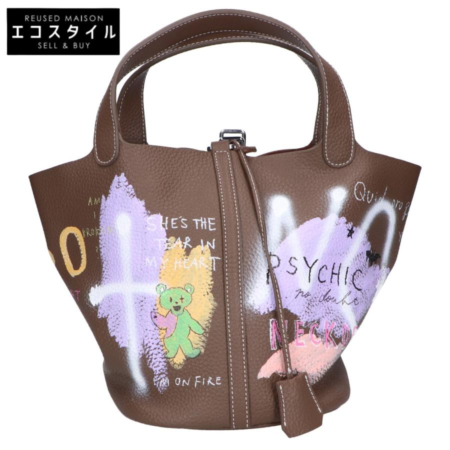 美品/ GUERNIKA ゲルニカ CUBE BAG キューブバッグ L ハンドペイント