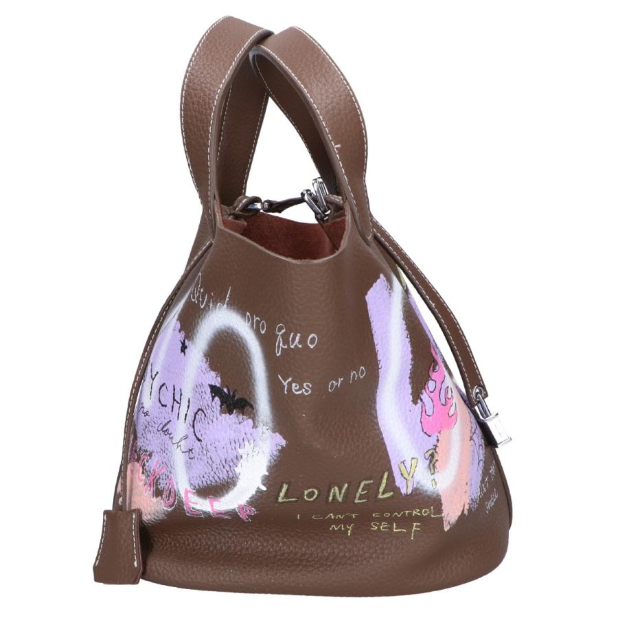 美品/ GUERNIKA ゲルニカ CUBE BAG キューブバッグ L ハンドペイント