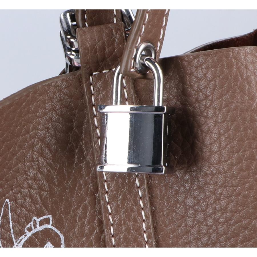 美品/ GUERNIKA ゲルニカ CUBE BAG キューブバッグ L ハンドペイント