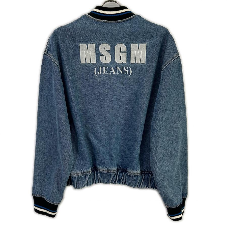 MSGM（エムエスジーエム） 18AW 2541MDH44L インディゴ バックロゴ 