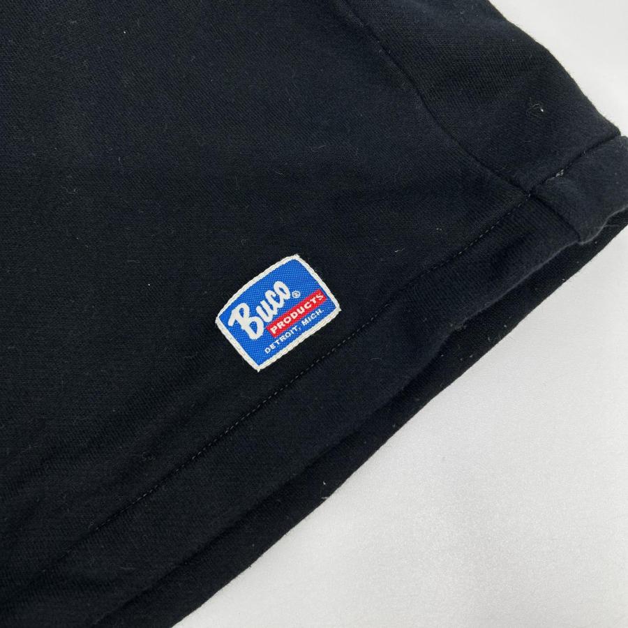 THE REAL MCCOY'S ザリアルマッコイズ 【Buco】ブラック パデッドレーシングスウェットシャツ L THE REAL McCOY'S（ザ・リアルマッコイズ） Buco ブラック パデッド