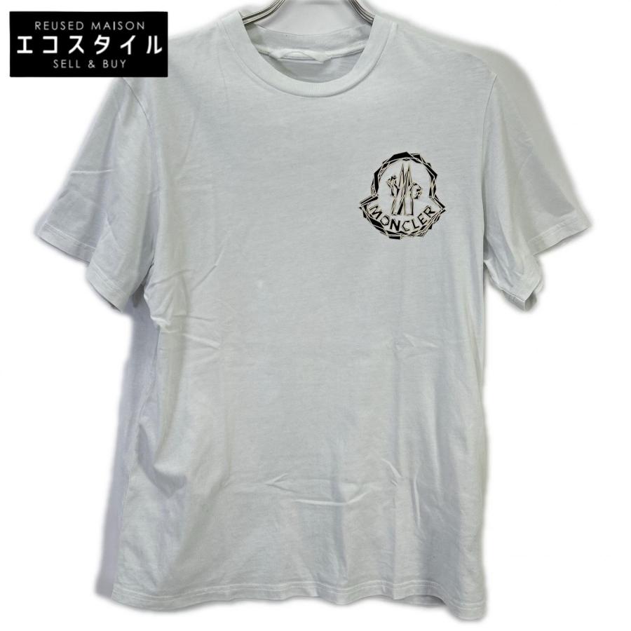 MONCLER - 25ss Varsity ロゴ刺繍 コットン Tシャツ MONCLER - 25ss Varsity ロゴ刺繍 コットン Tシャツ MONCLER