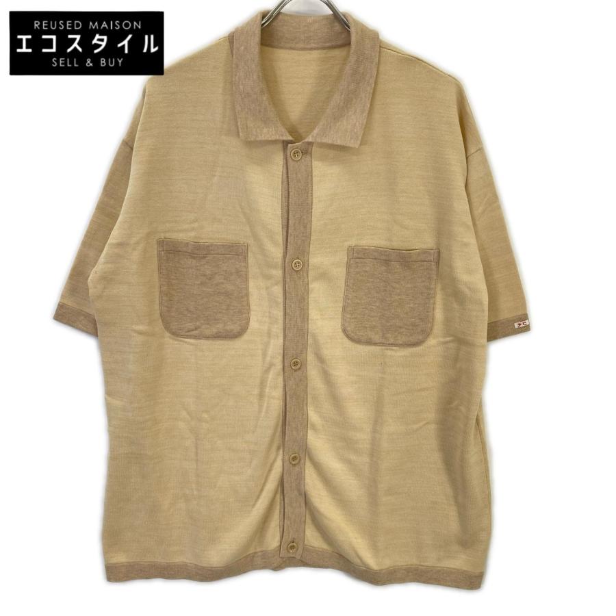 Porter Classic ポータークラシック ベージュ系 SUMMER SILK HOLIDAY SHIRT/サマーシルク ホリディシャツ 2 PORTER CLASSIC（ポータークラシック） ベージュ系 SUMMER SILK