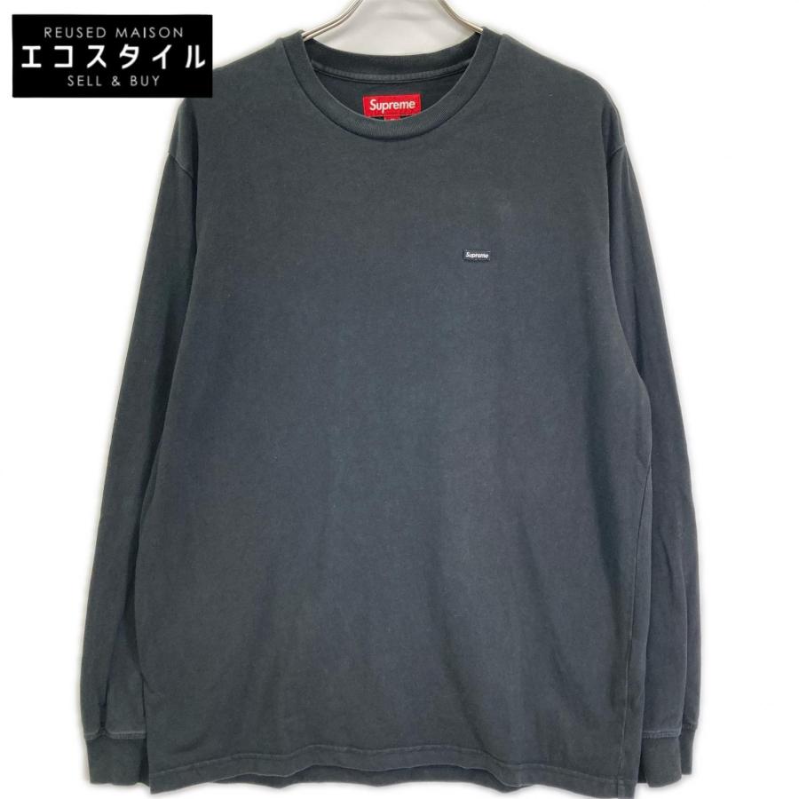 Supreme（シュプリーム） 25FW ブラック Small Box L/S Tee スモール