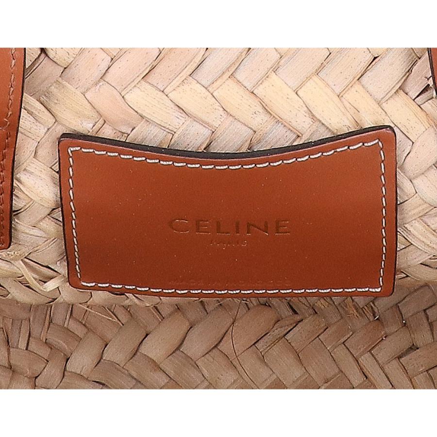 CELINE（セリーヌ） 美品 ティーン クラシック パニエ / ラフィア