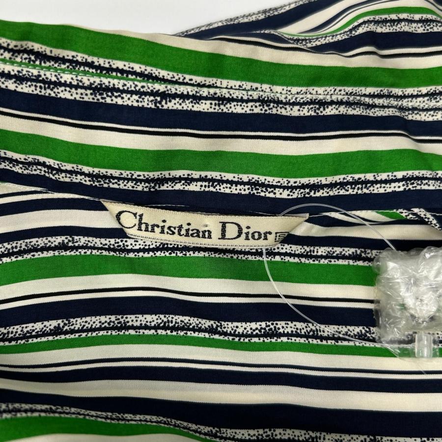 Christian Dior（クリスチャン・ディオール） グリーン×ホワイト 