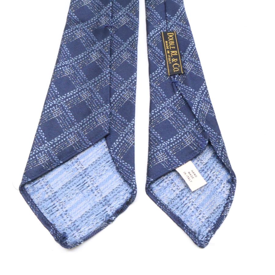 美品 RRL ダブルアールエル イタリア製 チェック柄 シルクジャガード