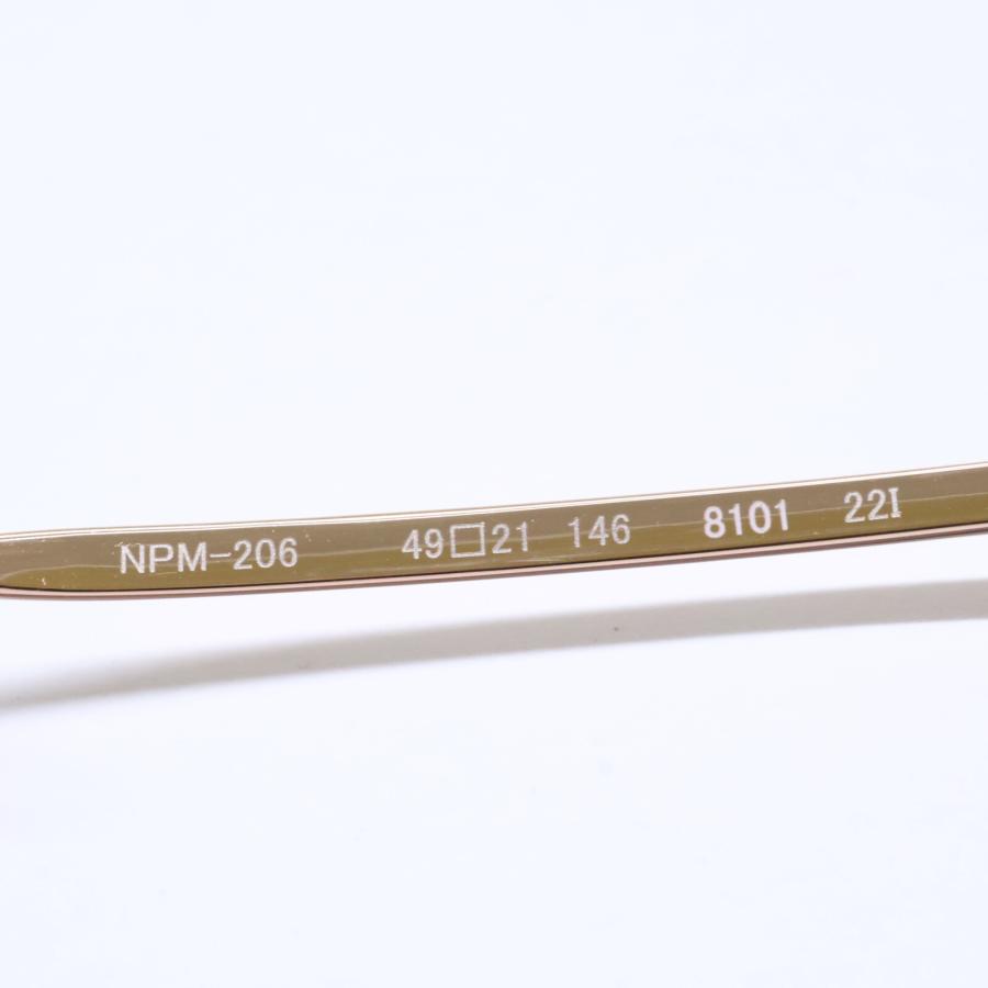 999.9（フォーナインズ） 新品同様 NPM-206 逆Rヒンジ チタンコンビ