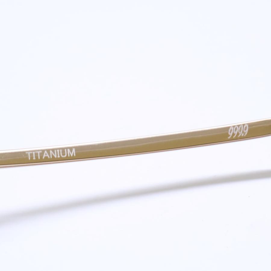 999.9（フォーナインズ） 新品同様 NPM-206 逆Rヒンジ チタンコンビ