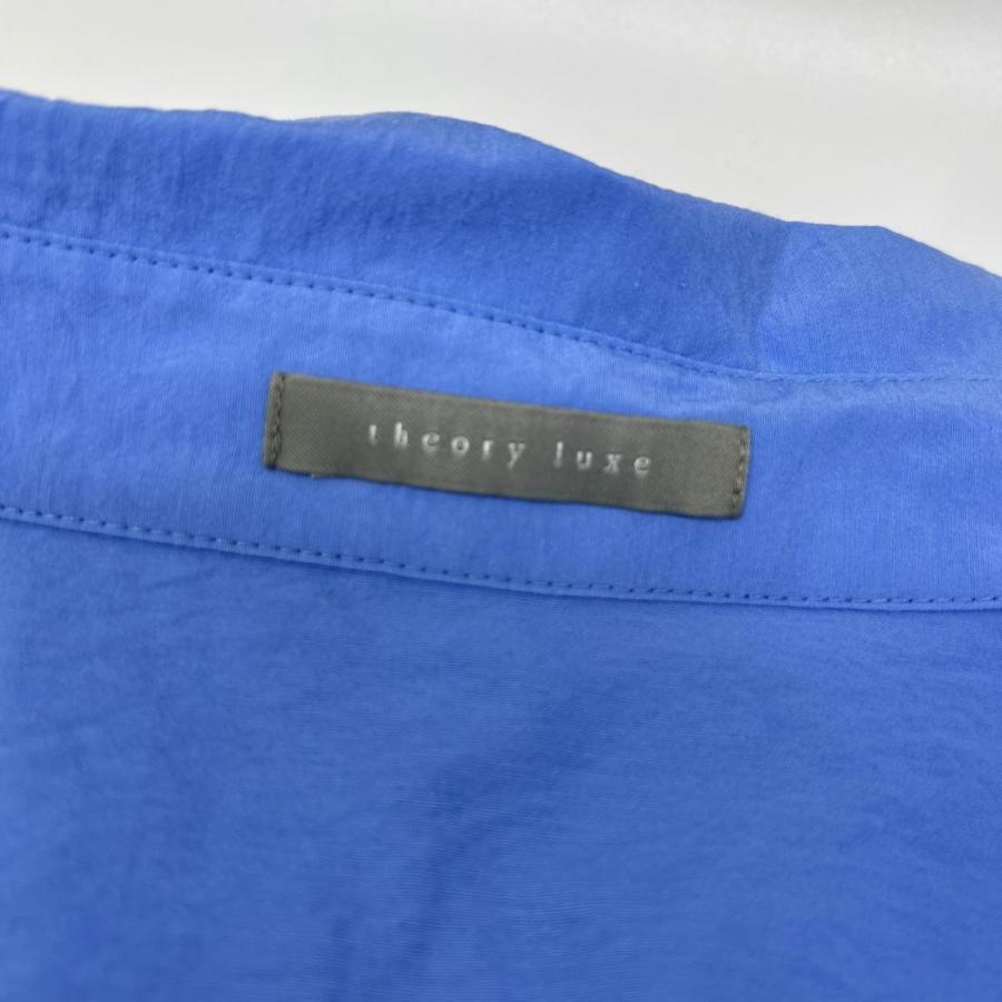 theory luxe（セオリーリュクス） 03-5108230 25年製 ブルー レーヨン