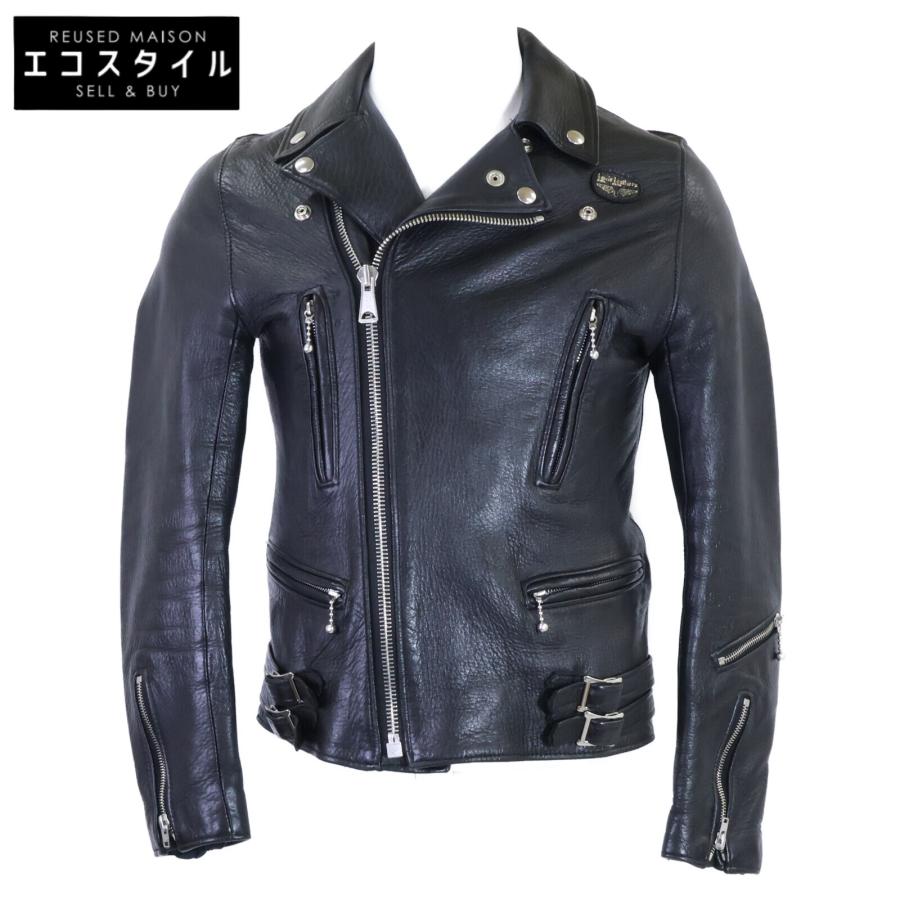 ルイスレザー ベジカウ 40 ライトニング ダブルライダース Lewis Leathers（ルイスレザー） The Real McCoy's別注 ライトニング