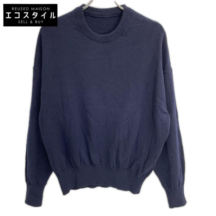 Deuxieme Classe JUSPER C/N ニット ネイビー Deuxieme Classe（ドゥーズィエムクラス） 24AW ネイビー カシミヤ混