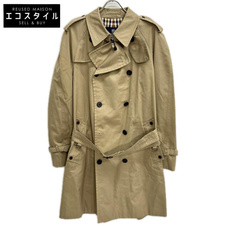 Aquascutum（アクアスキュータム） 1052/830 ベージュ 裏地チェック