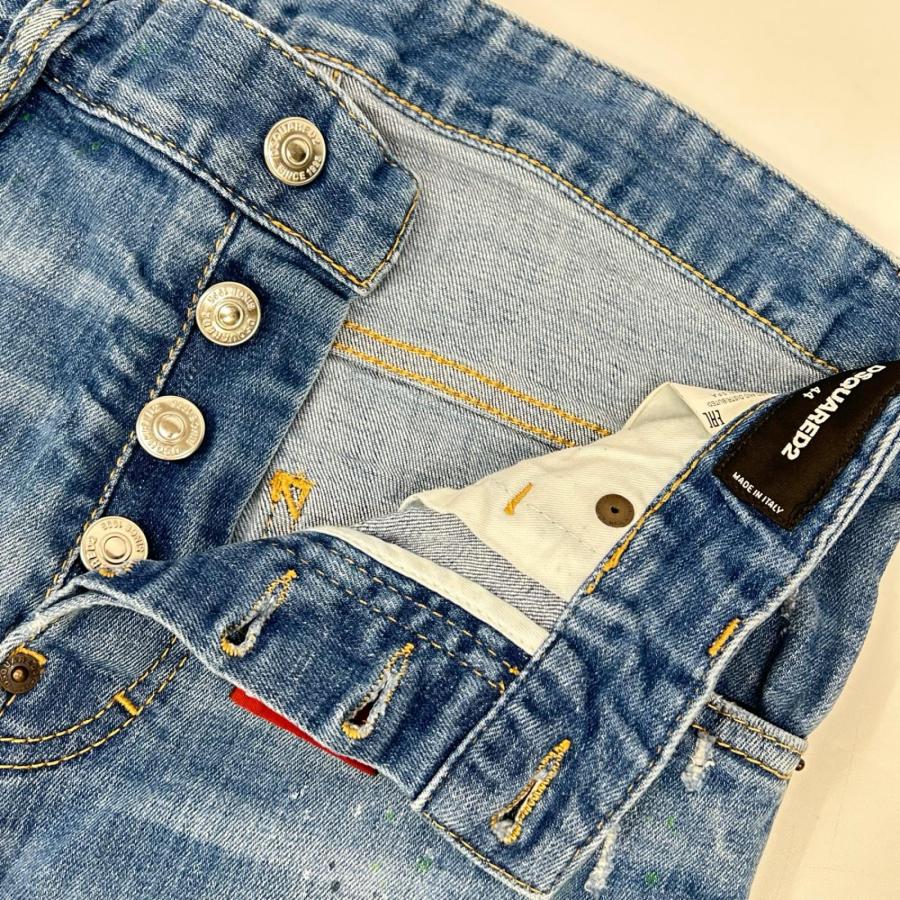 DSQUARED2（ディースクエアード） 19年製 S74LB0517 インディゴ SKINNY