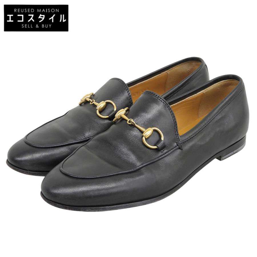 GUCCI（グッチ） ヨルダーン ホースビット レザー ローファー シューズ