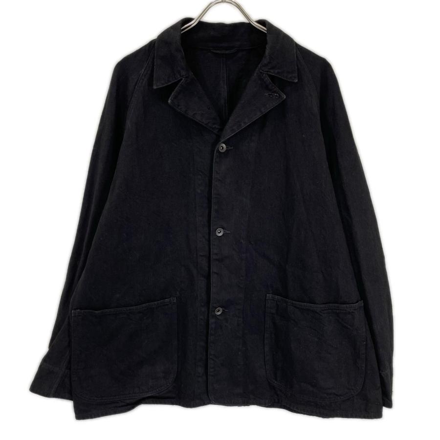 COMOLI（コモリ） 25SS B01-01002 ブラック デニム ワークジャケット