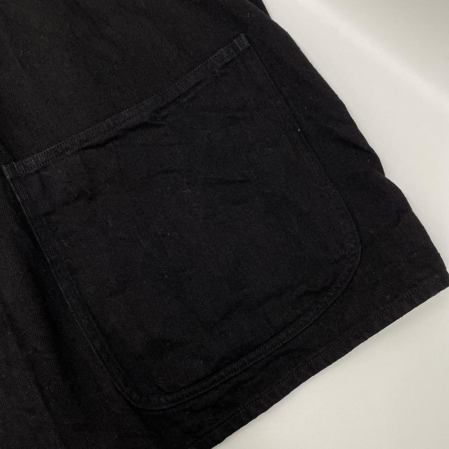 COMOLI（コモリ） 25SS B01-01002 ブラック デニム ワークジャケット