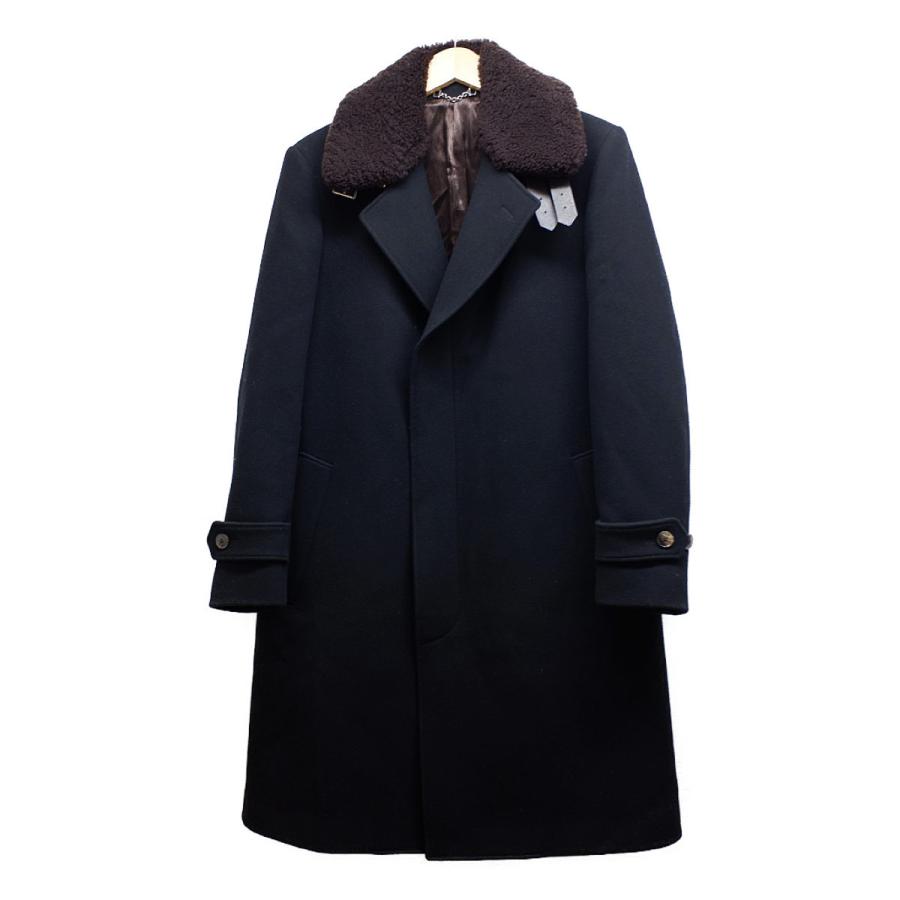 GUCCI（グッチ） 国内正規/美品/ 295148 ウール ボアカラー付 ロング 