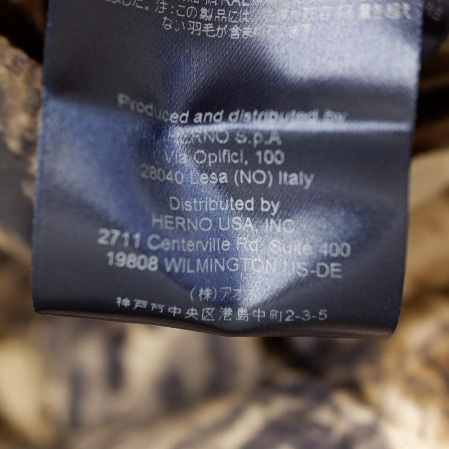 HERNO（ヘルノ） 国内正規/美品/ PI0508D 19425P スタンドカラー