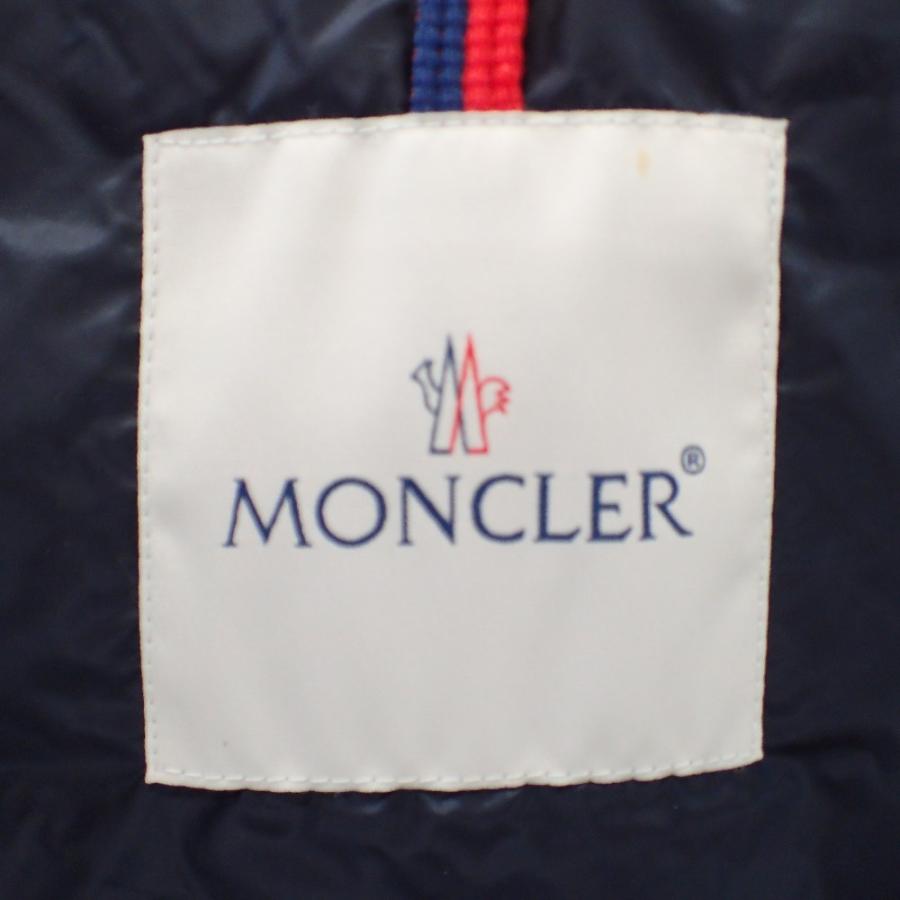  MONCLER モンクレール ELIOTエリオット アームロゴワッペン フーディダウン ジャケット 4 ネイビー メンズ 【ミシックジャケット】