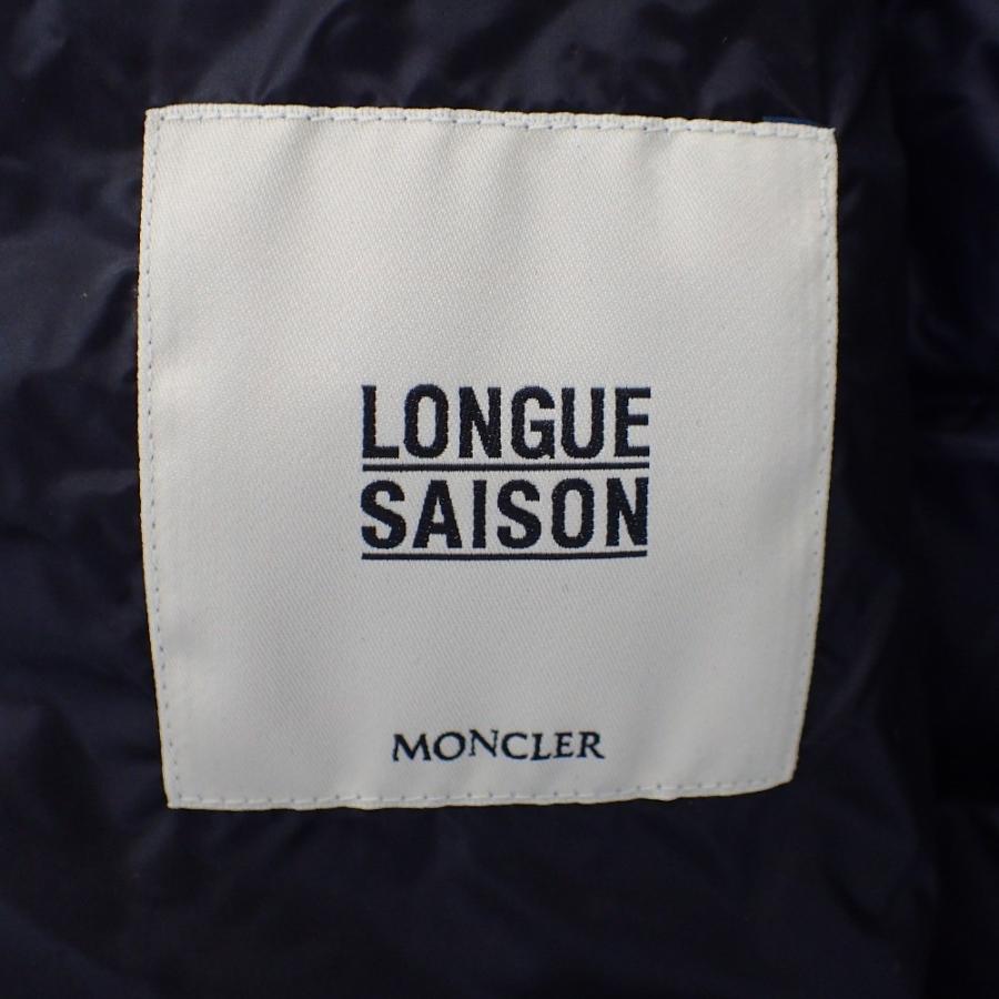  MONCLER モンクレール ELIOTエリオット アームロゴワッペン フーディダウン ジャケット 4 ネイビー メンズ 【ミシックジャケット】