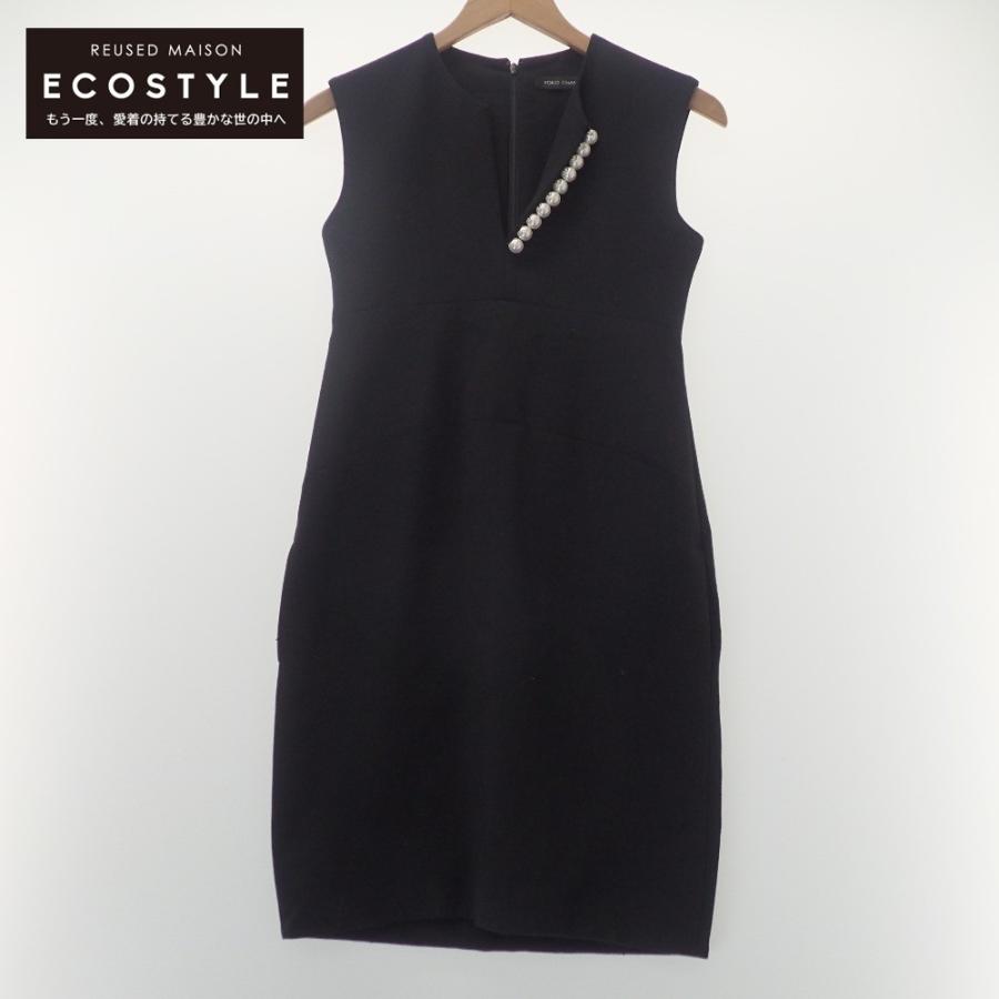 春早割 Yoko レディース ブラック 36 ワンピース ノースリーブ パール Ycbd 116 198 ヨーコチャン Chan ワンピース チュニック Www Rankinengineering Com