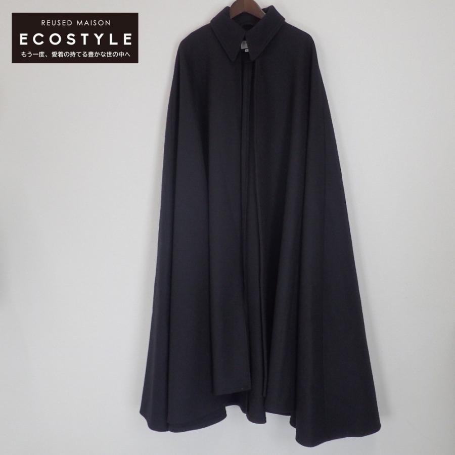 GUCCI 黒 ウールコート GUCCI（グッチ） 国内正規/美品/ 538278 ウール マントコート 44