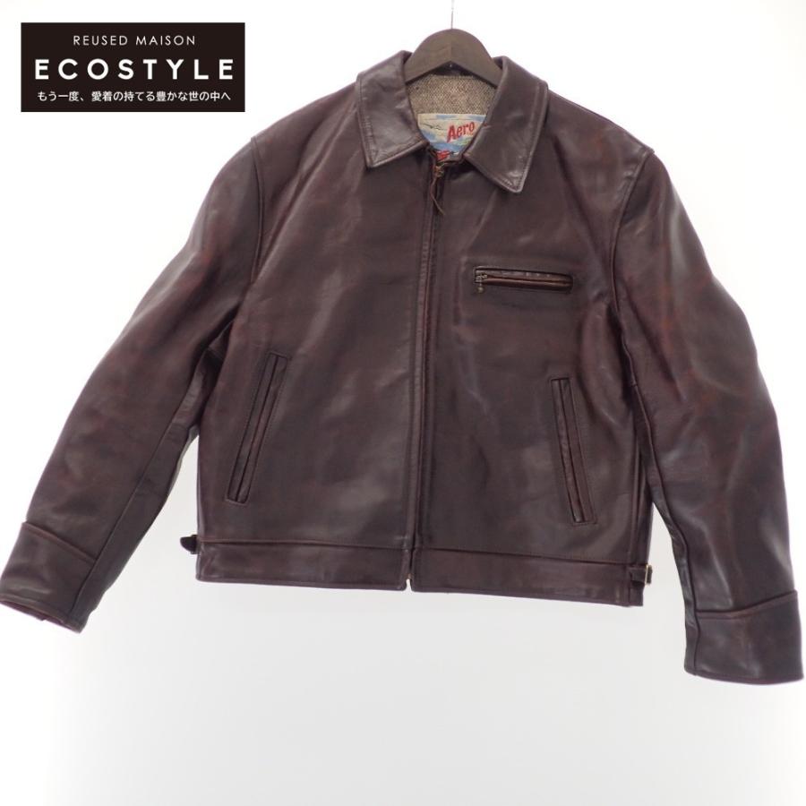 AEROLEATHER エアロレザー ホースハイド シングルライダース