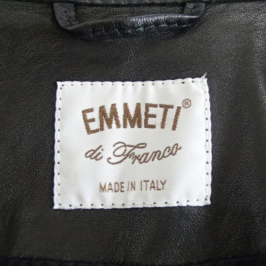 国内正規/美品/ EMMETI エンメティー CALEM ラムレザー シングル