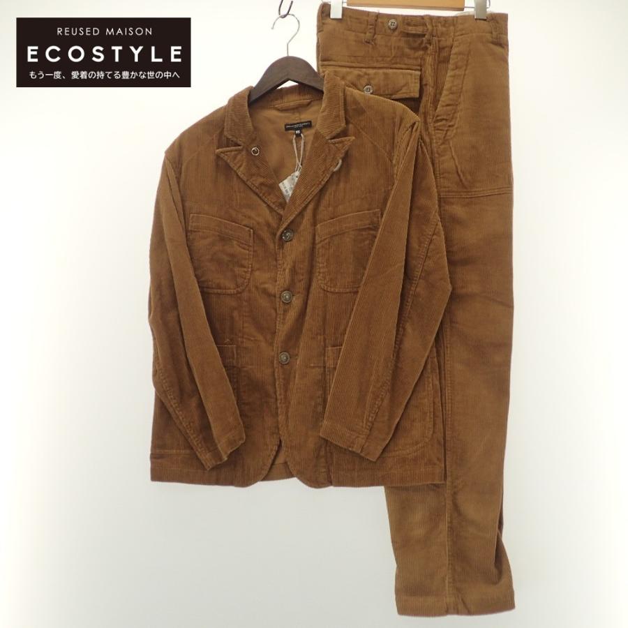 新品入荷 新品同様 Engineeredgarments メンズ ブラウン セットアップ ベッドフォードジャケット パンツ コーデュロイ エンジニアドガーメンツ スーツ フォーマル Orphaned Land Com