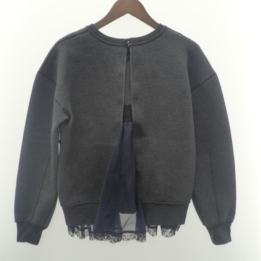 NIKE（ナイキ） xsacaiサカイ 716907-032 バックレース スウェット