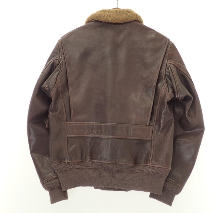 THE FEW ザ・フュー M-422A TALONジップ ワッペン付 レザー フライト 