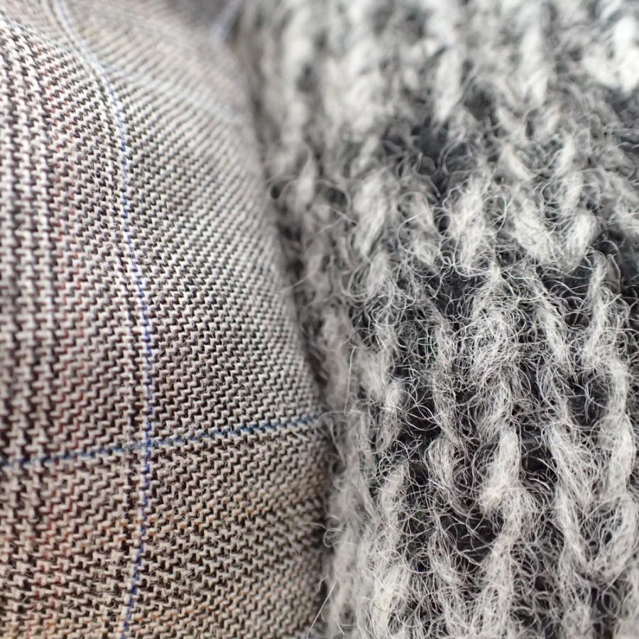 トリコ　コムデギャルソンフリンジ付きデニムジャケット グレー　送料込み COMMEdesGARCONS コムデギャルソン GN-J015 モンスター ニット