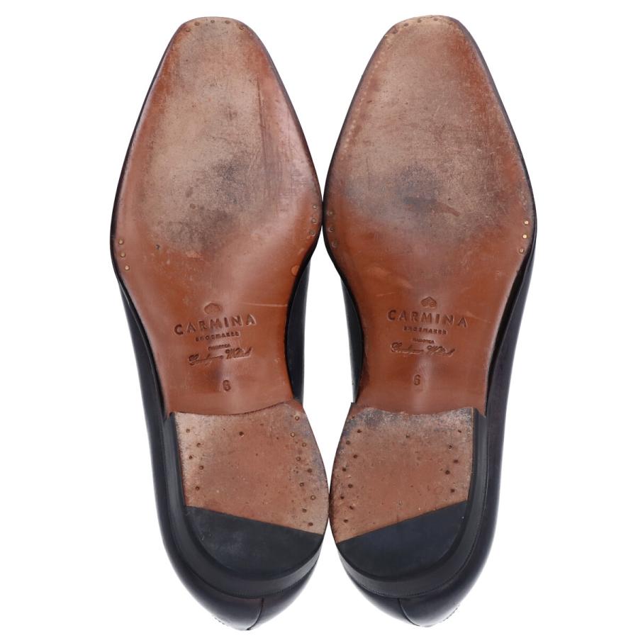 Carmina カルミナ 内羽根 レザーパンチドキャップトゥシューズ 6