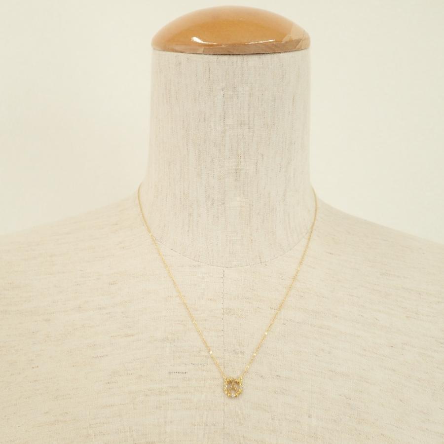 AHKAH（アーカー） 美品 ahkah blanc アーカーブラン 4Pダイヤモンド